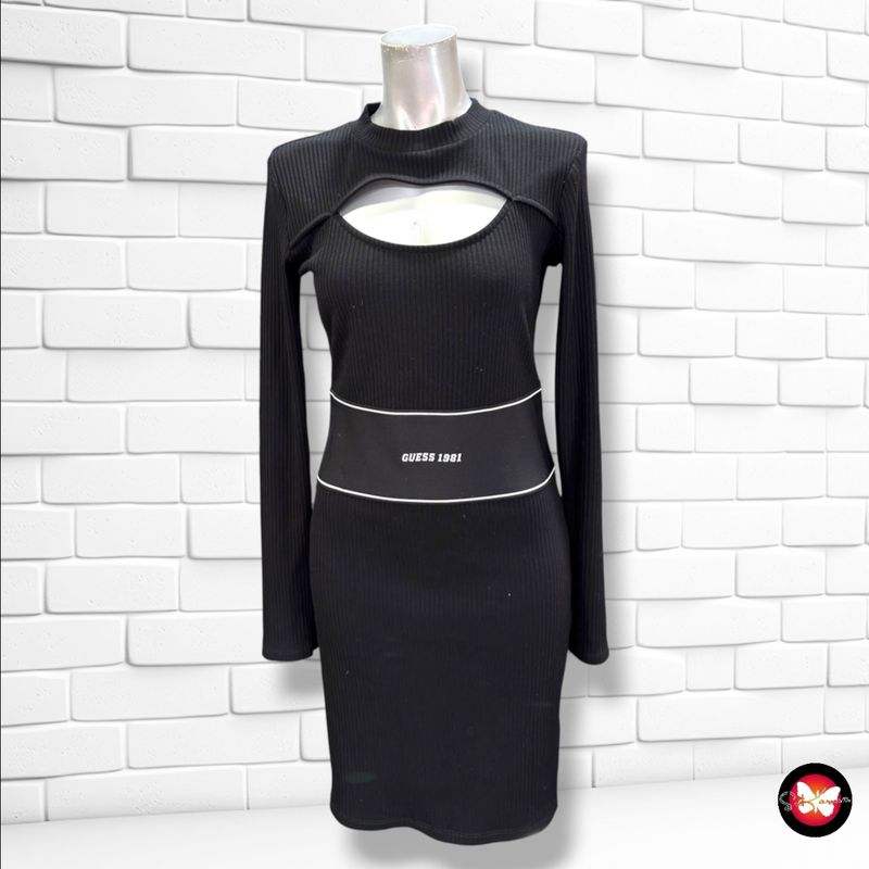 **HOY** Vestido de punto GUESS color Negro y blanco Talla M