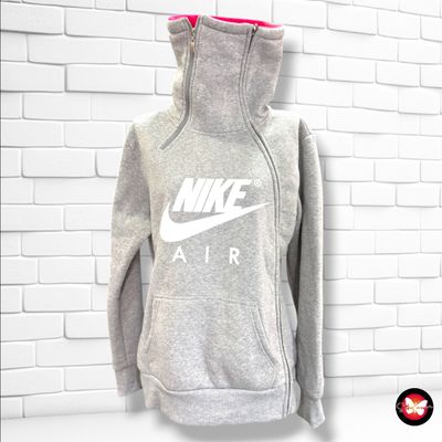 **HOY** Chaqueta sudadera NIKE color Gris y magenta Talla L