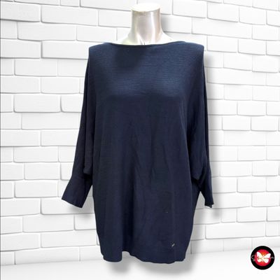 **HOY** Jersey corte mariposa MORE&MORE color Azul marino Talla 40