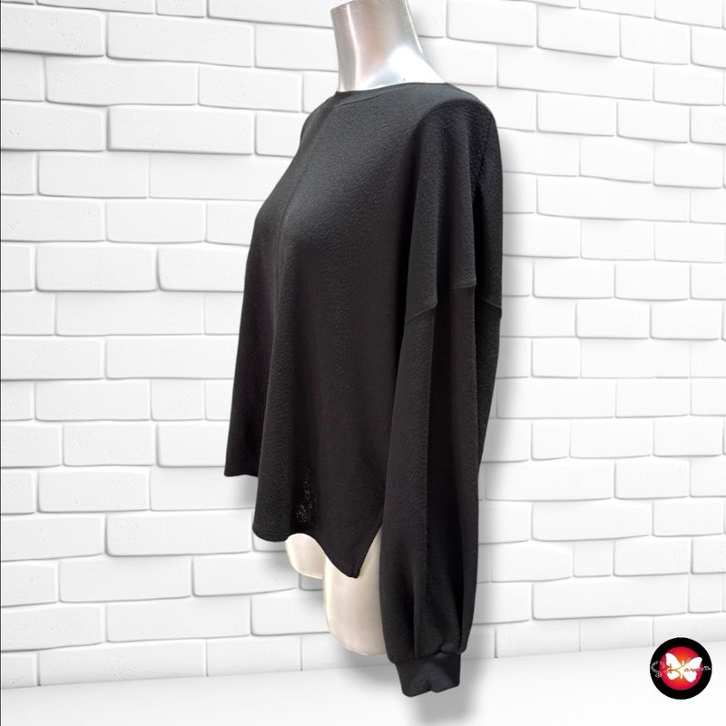 **HOY** Jersey de mangas abullonadas H&amp;M color Negro Talla S