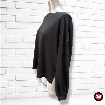 **HOY** Jersey de mangas abullonadas H&M color Negro Talla S