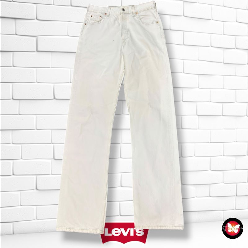 **HOY** Pantalón 501 LEVI’S color Blanco Talla Hombre W28