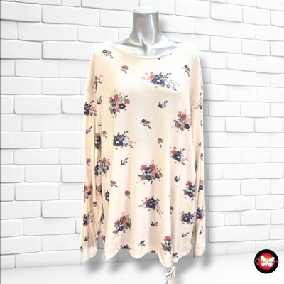 **HOY** Jersey de manga larga de flores GINA BENOTTI color Crema y varios Talla 52/54