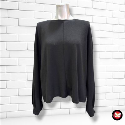**HOY** Jersey de mangas abullonadas H&M color Negro Talla S