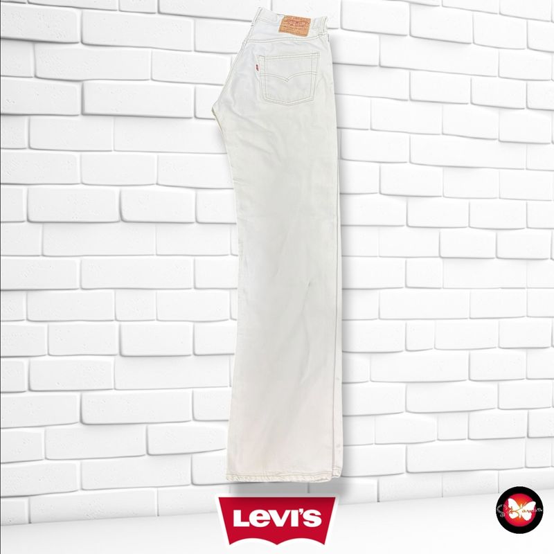 **HOY** Pantalón 501 LEVI’S color Blanco Talla Hombre W28