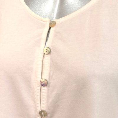 **HOY** Camiseta de media manga ORANGE color Blanco roto Talla M