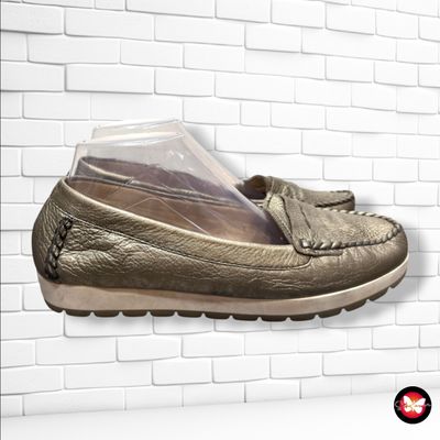 **HOY** Zapatos náuticos de piel GEOX color Dorado Talla Calzado 41