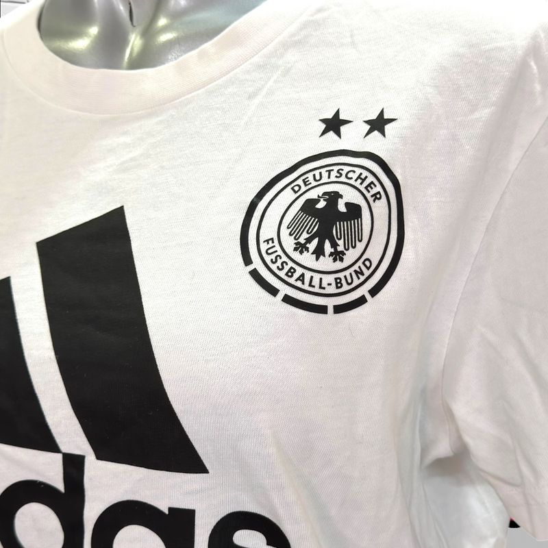 **HOY** Camiseta de manga corta · DEUTSCHER FUSSBALL-BUND · ADIDAS color Blanco Talla M