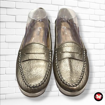 **HOY** Zapatos náuticos de piel GEOX color Dorado Talla Calzado 41