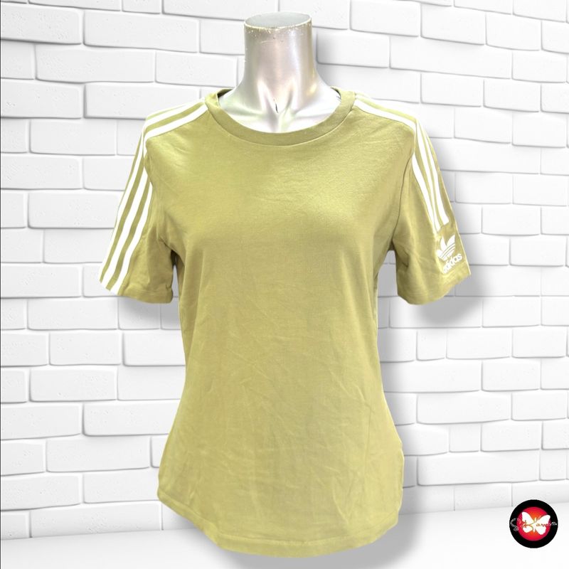**HOY** Camiseta de manga corta ADIDAS color Verde oliva Talla 44 (pequeña)