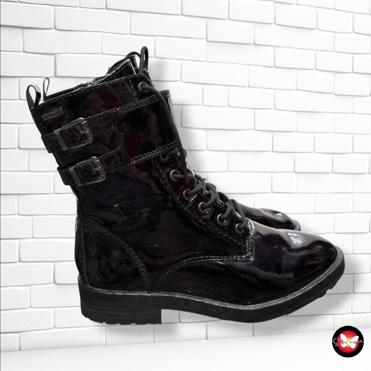 **HOY** Botines acharolados TAMARIS color Negro Talla Calzado 38