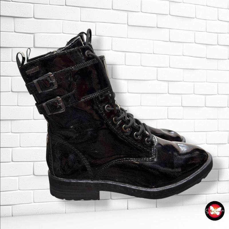 **HOY** Botines acharolados TAMARIS color Negro Talla Calzado 38