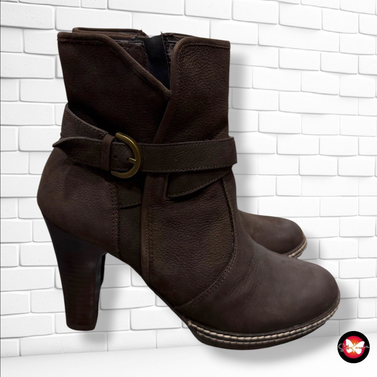 **HOY** Botines de tacón  color Marrón Talla Calzado 37