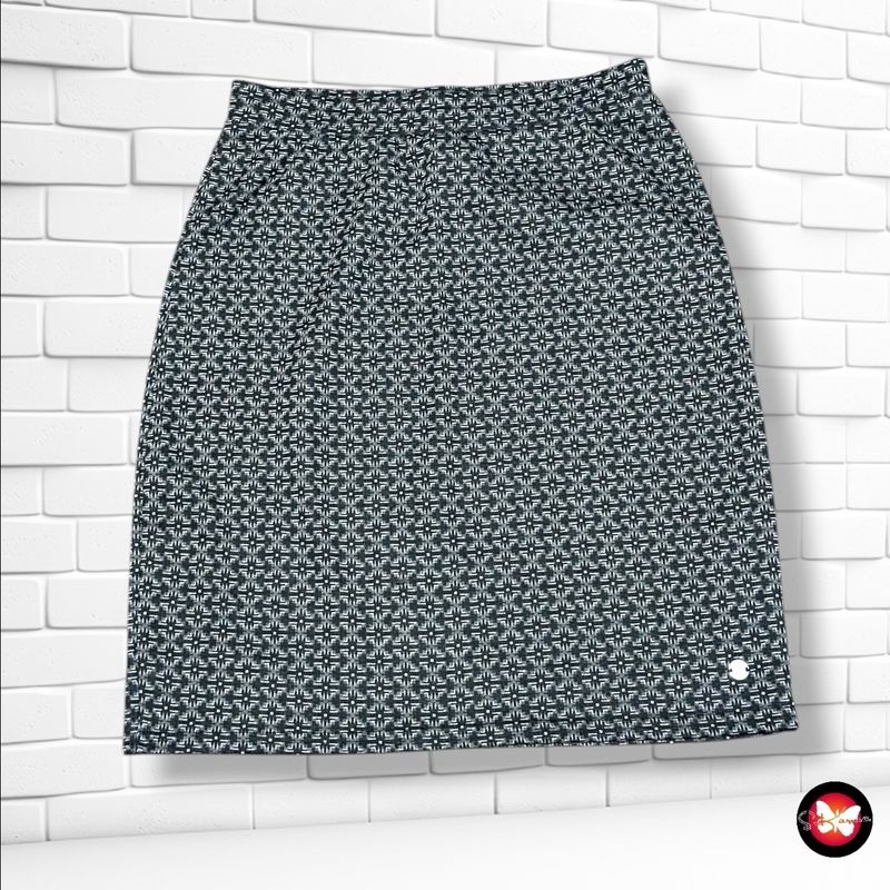 **HOY** Falda de punto ZABAIONE color Negro y gris Talla S