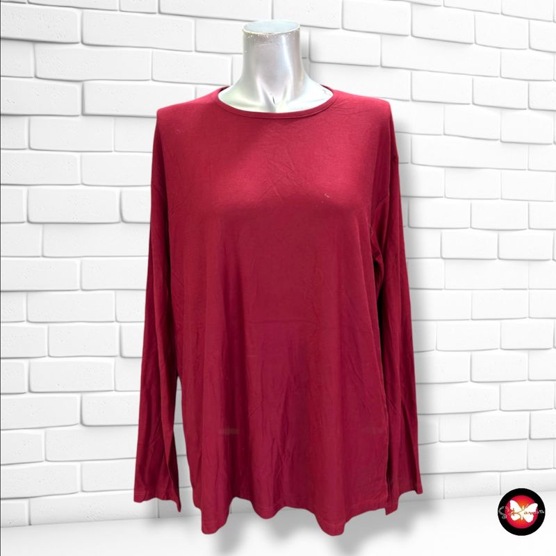 **HOY** Camiseta de manga larga TAGUAY color Granate Talla XL