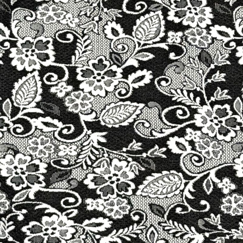 **HOY** Falda de punto FESTA color Negro y blanco Talla 50