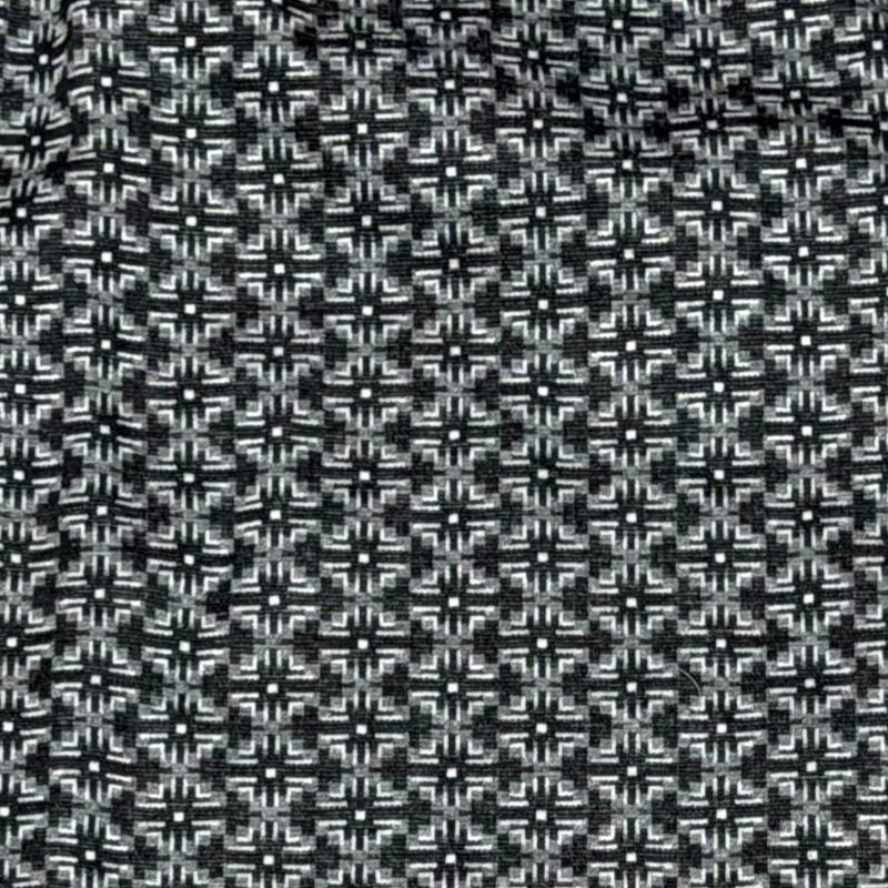 **HOY** Falda de punto ZABAIONE color Negro y gris Talla S