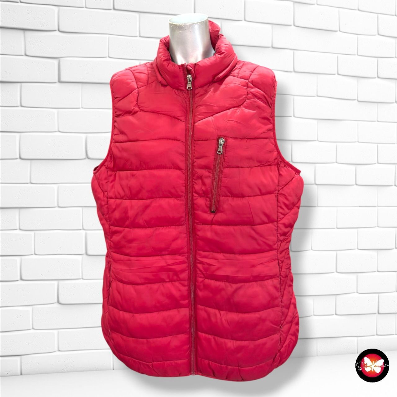 **HOY** Chaleco acolchado  color Granate Talla 48 (pequeña)