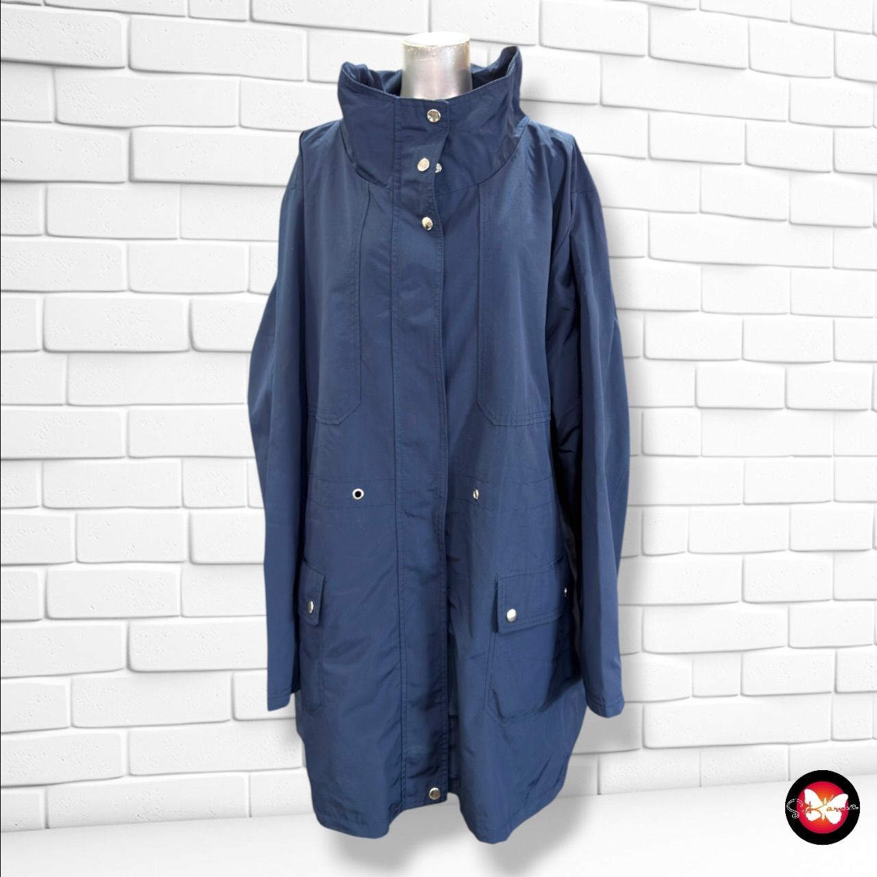 **HOY** Chaqueta de entretiempo JANINA color Azul marino Talla 56