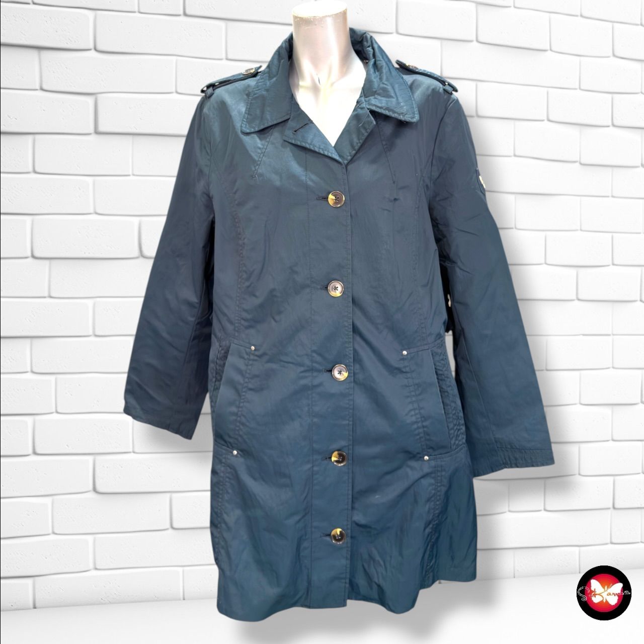 **HOY** Chaqueta de entretiempo impermeable BLUE FLAME color Azul marino Talla 44