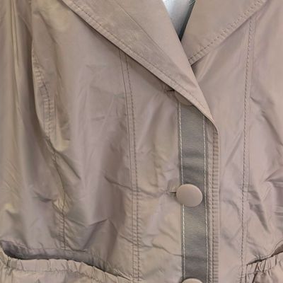 **HOY** Chaqueta de entretiempo impermeable ULLA POPKEN color Taupe Talla 4XL