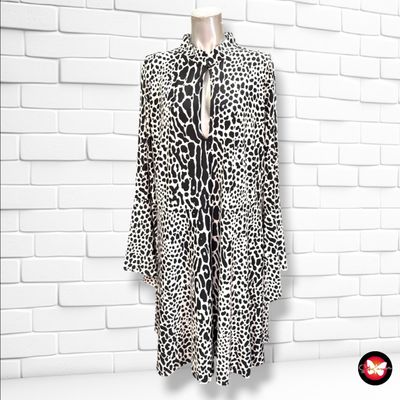 **HOY** Vestido de manga BODYFLIRT color Blanco y negro Talla 48/50