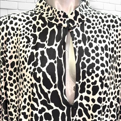 **HOY** Vestido de manga BODYFLIRT color Blanco y negro Talla 48/50
