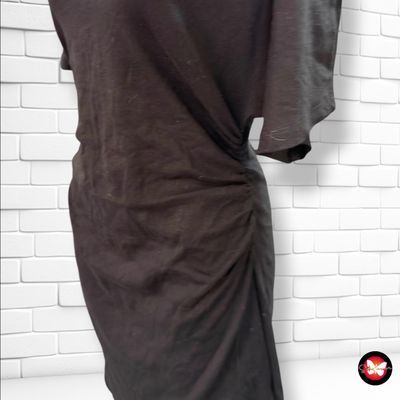 **HOY** Vestido con drapeado AMISU color Negro Talla 42