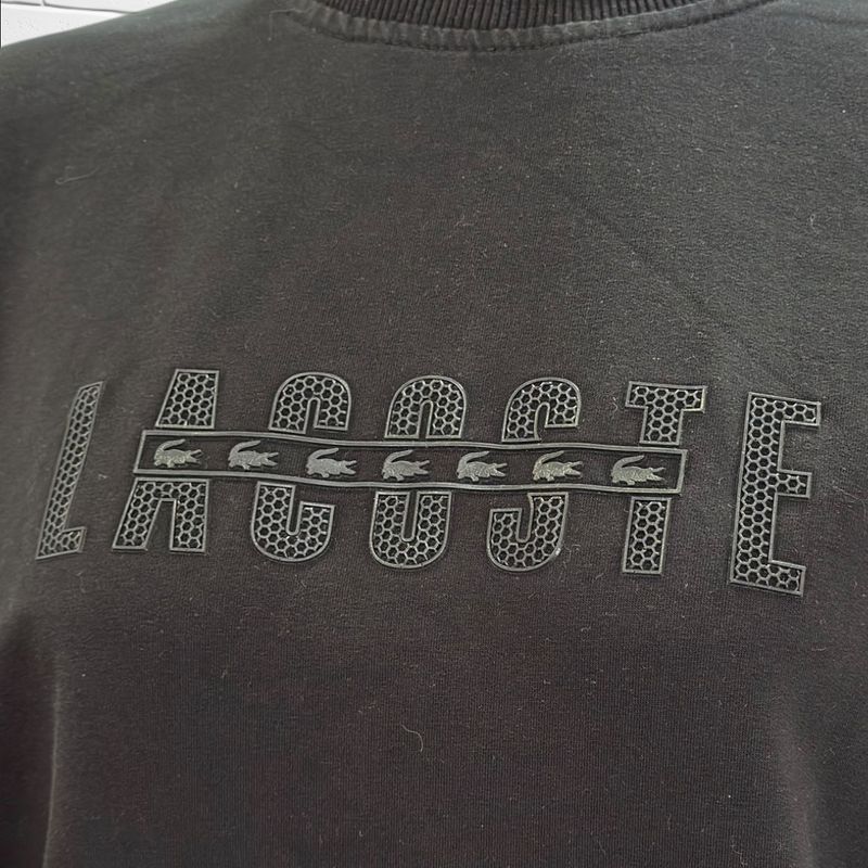 **HOY** Sudadera LACOSTE color Negro Talla M