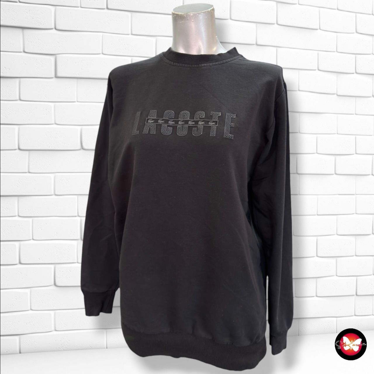 **HOY** Sudadera LACOSTE color Negro Talla M