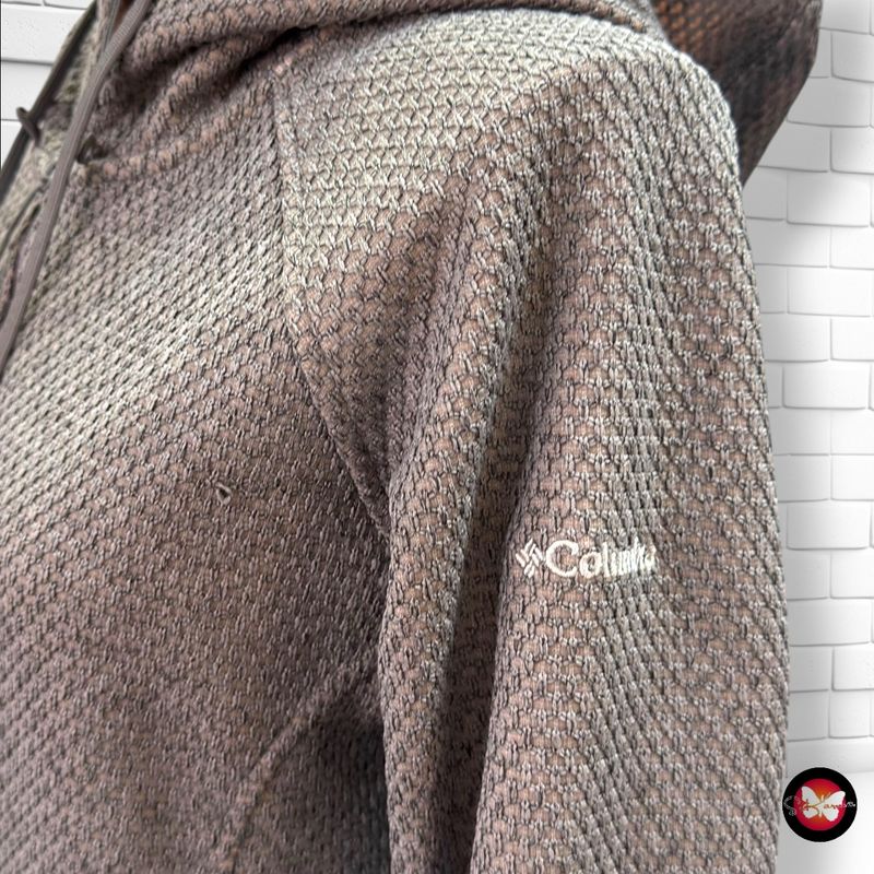 **HOY** Chaqueta sudadera afelpada  COLUMBIA color Gris Talla M
