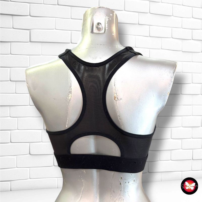 **HOY** Top deportivo  color Negro y verde neón Talla S/M