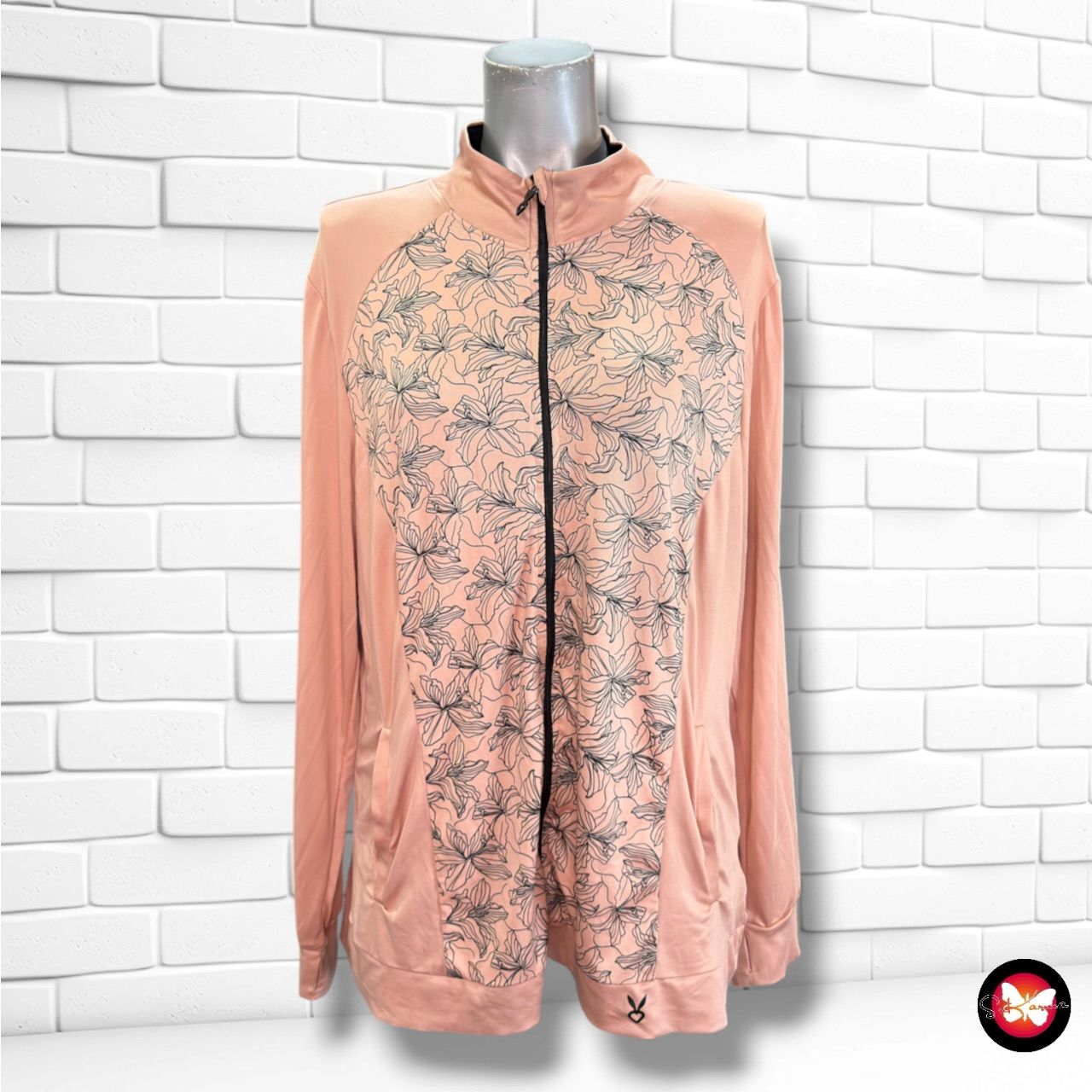 **HOY** Chaqueta deportiva CARDIO BUNNY color Salmón Talla L