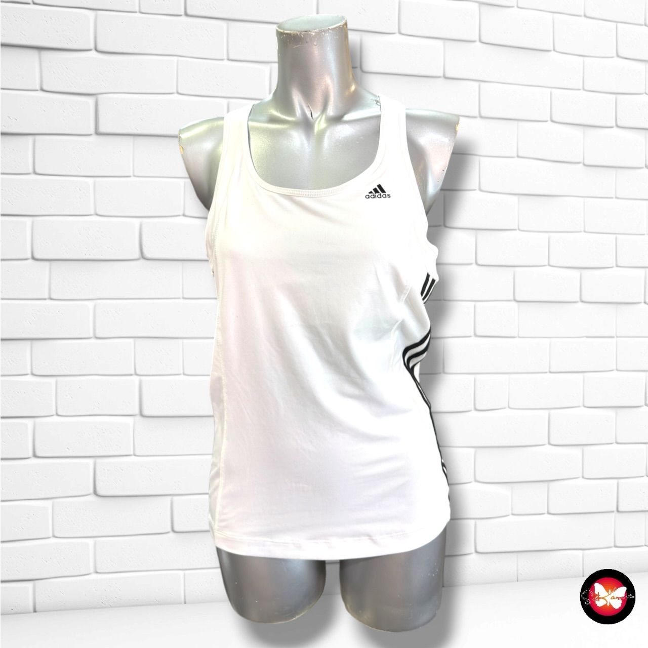 **HOY** Camiseta deportiva ADIDAS color Blanco y negro Talla 38