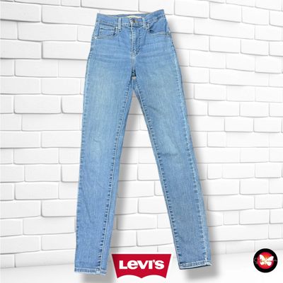 **HOY** Pantalón MILE HIGH SUPER SKINNY LEVI’S color Azul vaquero Talla XS (W25)