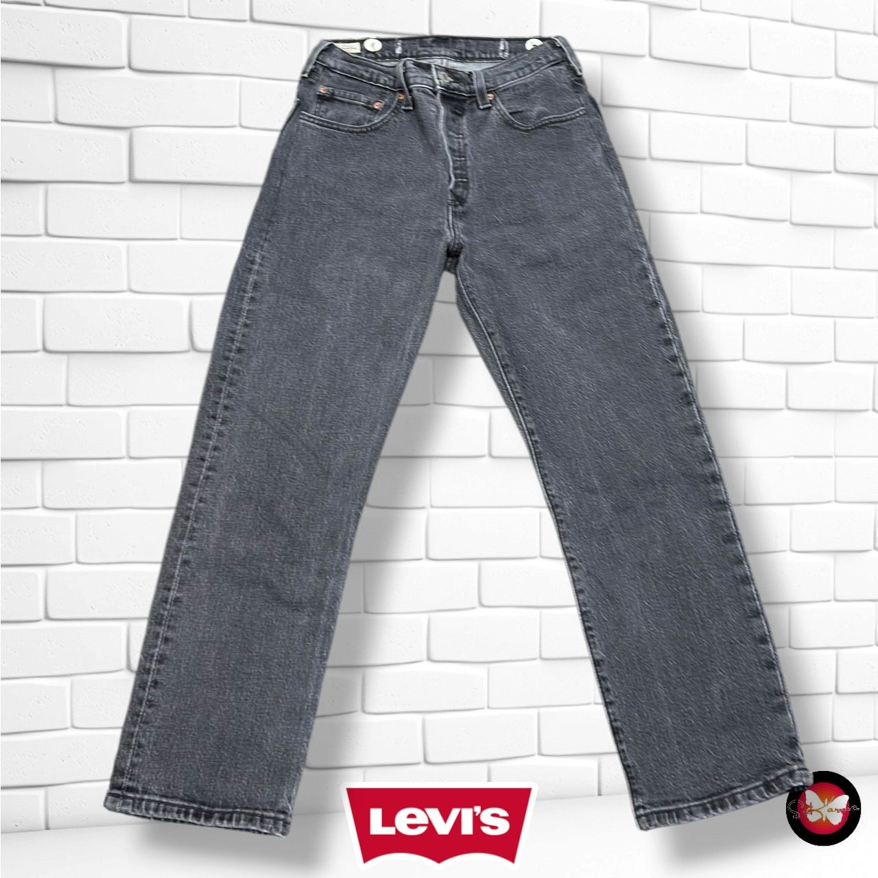 **HOY** Pantalón 501 LEVI’S color Gris vaquero Talla S/M (W27)