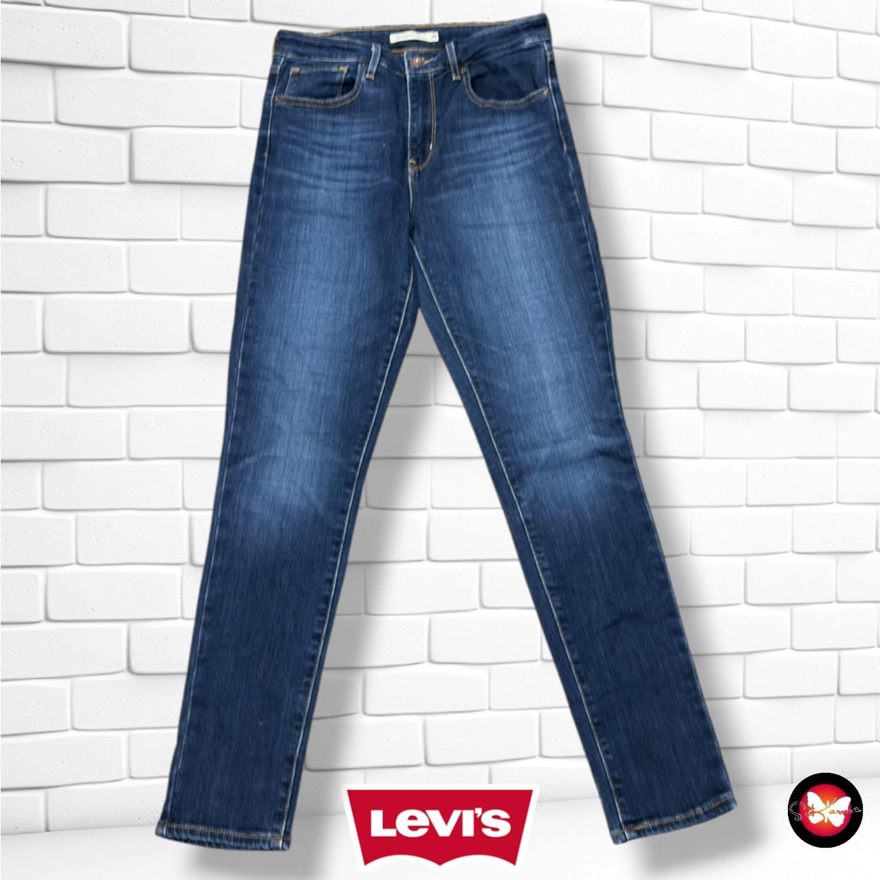 **HOY** Pantalón 721 HIGH RISE SKINNY LEVI’S color Azul vaquero Talla M (W28)