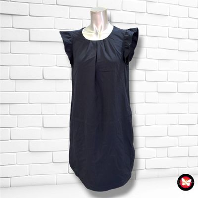**HOY** Vestido con mangas de volante ZARA color Azul marino Talla S
