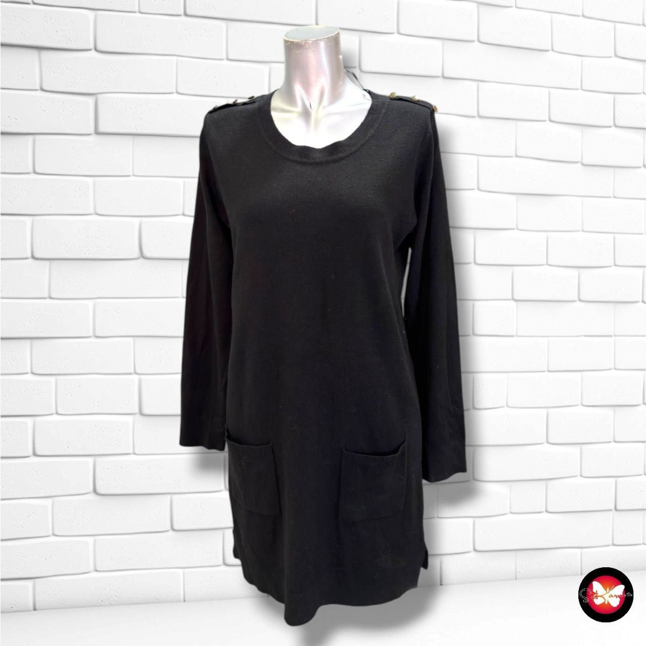 **HOY** Vestido de punto PRIMARK color Negro Talla 40