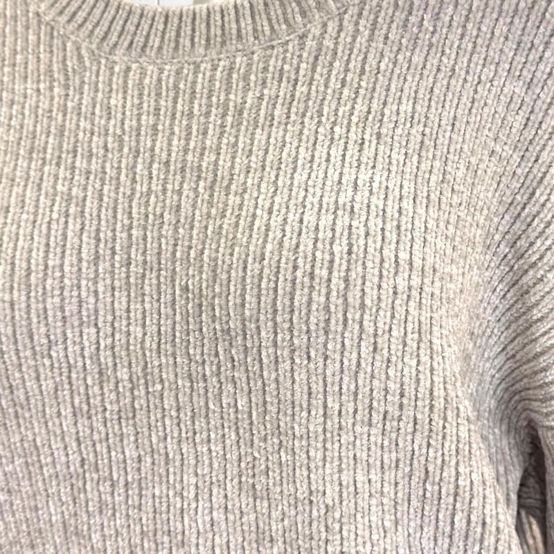 **HOY** Jersey de manga larga de lana de terciopelo FB SISTER color Gris Talla M