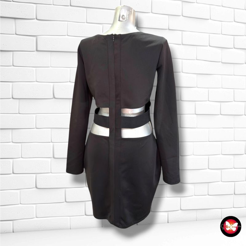 **HOY** Vestido de noche con espalda abierta AMISU color Negro Talla 40