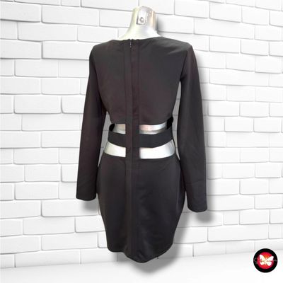 **HOY** Vestido de noche con espalda abierta AMISU color Negro Talla 40
