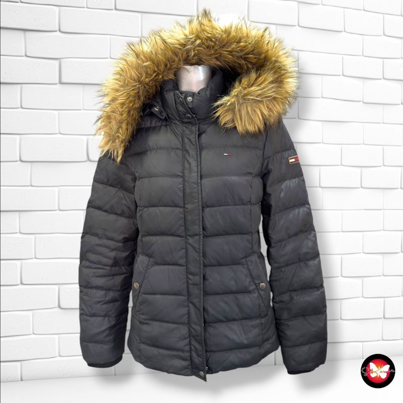 **HOY** Chaqueta acolchada con capucha TOMMY HILFIGER color Negro Talla S