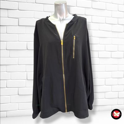 **HOY** Chaqueta tipo bomber finita JANINA color Negro Talla 50