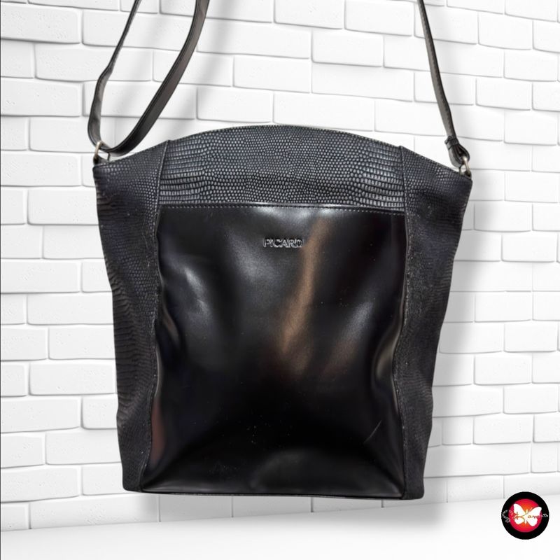 **HOY** Bolso bandolera PICARD color Negro Talla PEQUEÑO