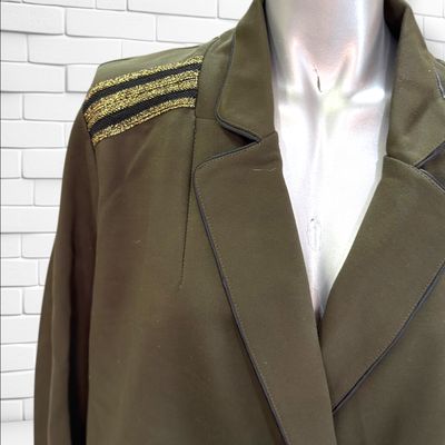 **HOY** Blazer militar  color Verde Talla 48