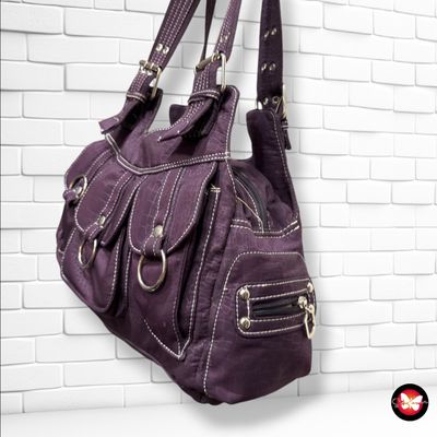 **HOY** Bolso de hombro  color Violeta Talla GRANDE
