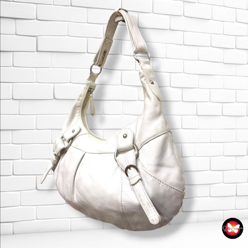 **HOY** Bolso de hombro de piel MARC PICARD color Blanco Talla GRANDE