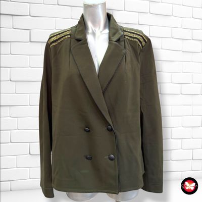 **HOY** Blazer militar  color Verde Talla 48