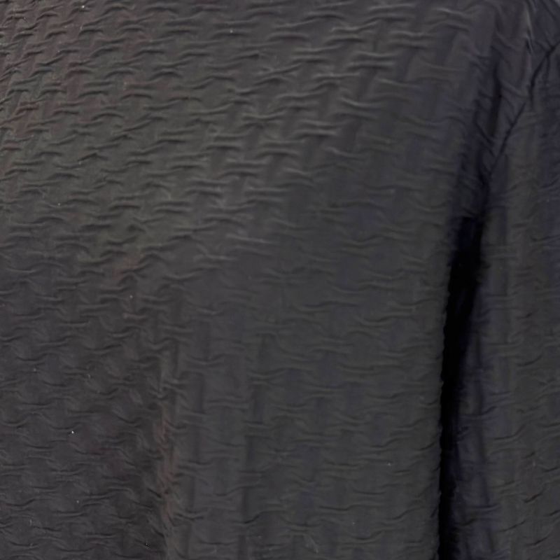 **HOY** Camiseta de media manga con relieve LAURA TORELLI color Negro Talla M